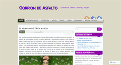 Desktop Screenshot of gorriondeasfalto.com