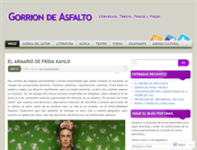 Tablet Screenshot of gorriondeasfalto.com